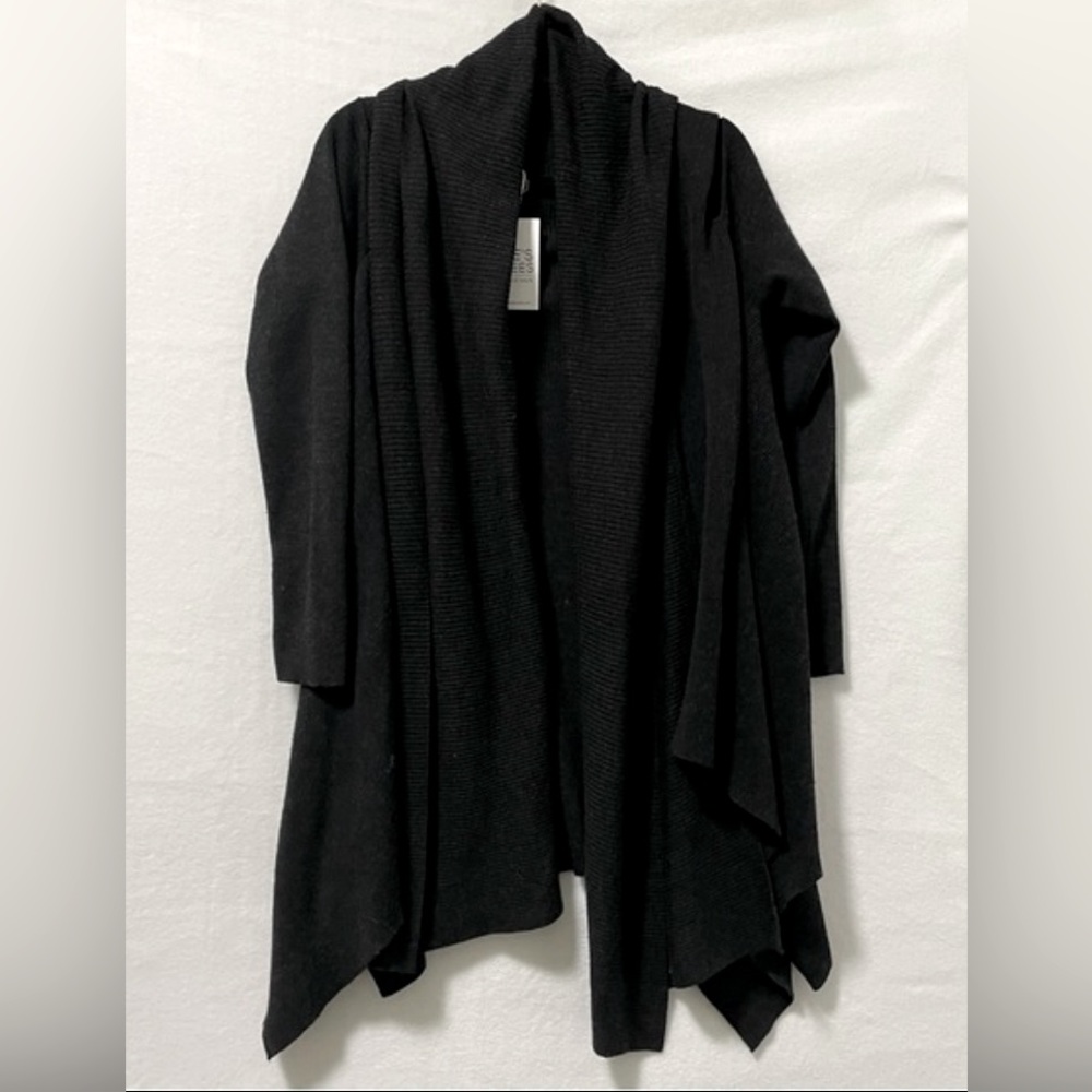 All Saints Merino wool open cardigan NWT